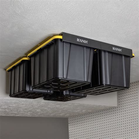 HANDT Overhead Garage Storage Rack, Ceiling .